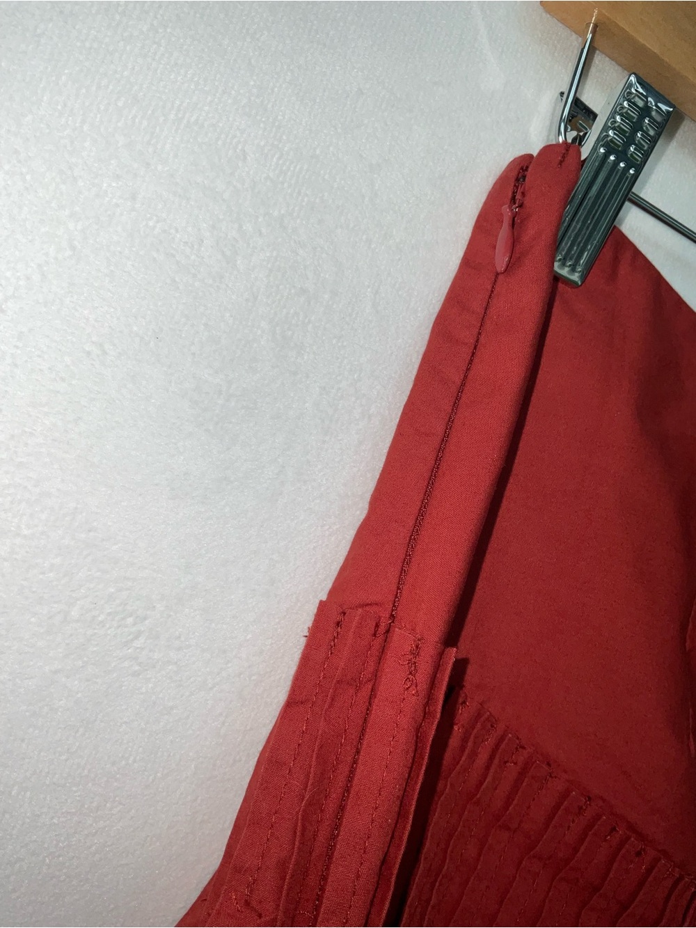 Topshop Pintuck Poplin Maxi Skirt - Picture 7 of 9